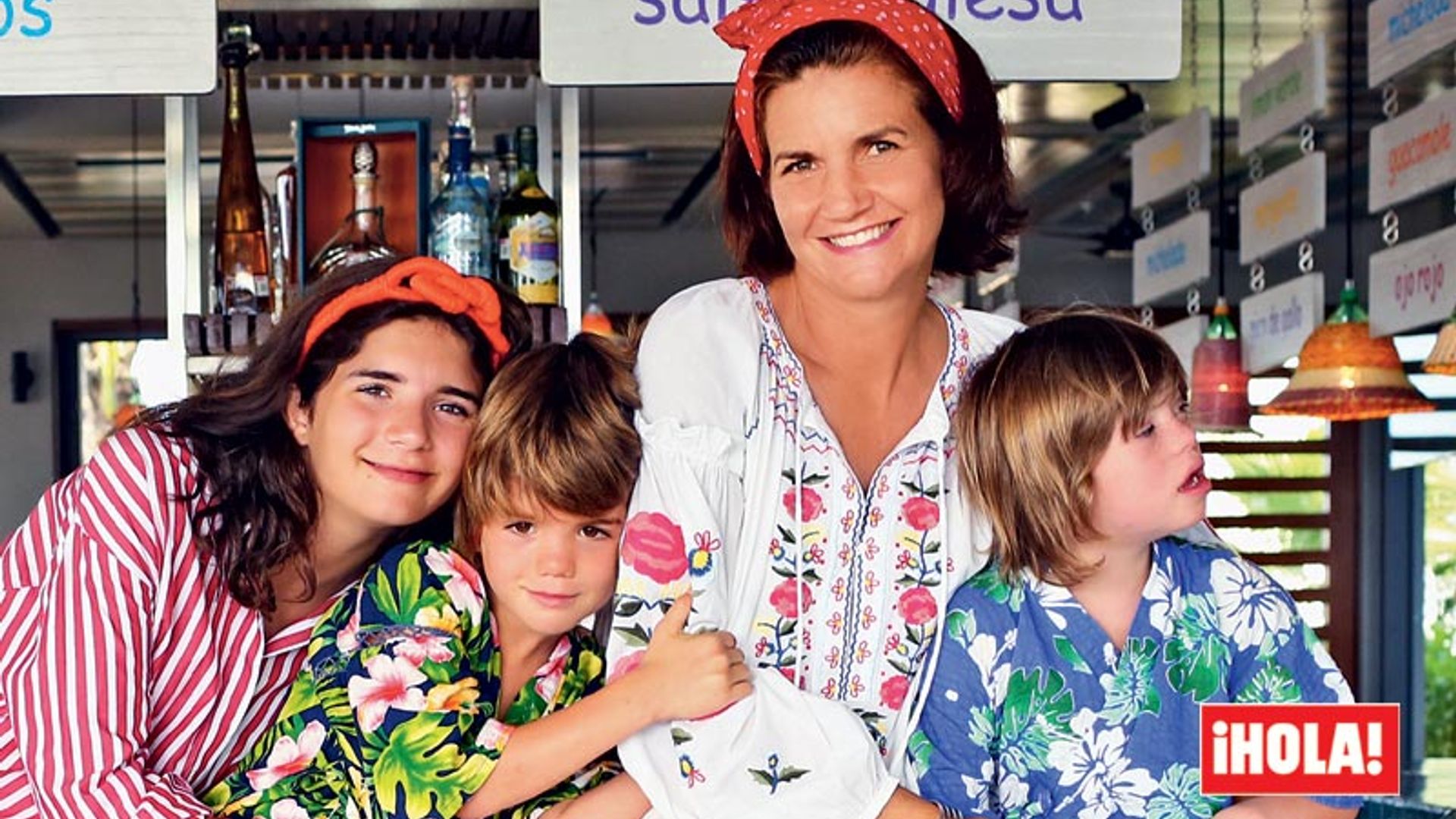 En ¡HOLA!, las exóticas vacaciones en familia de Samantha Vallejo-Nágera