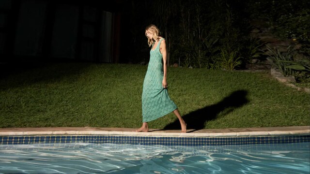 vestido crochet zara