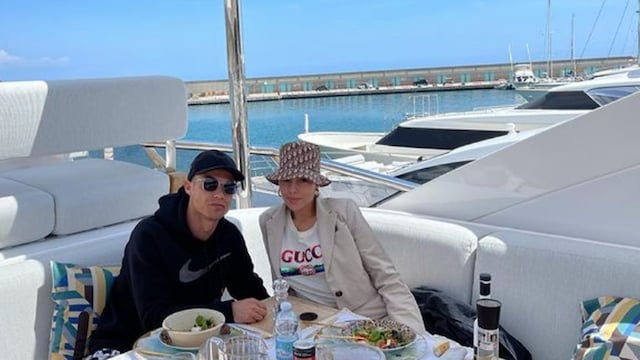 georgina y cristiano disfrutan de una escapada familiar