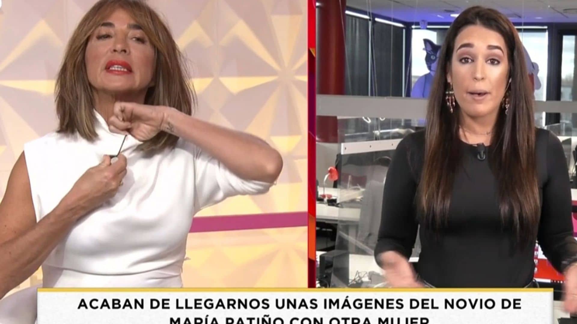 El motivo por el que María Patiño ha abandonado indignada el plató de 'Socialité'