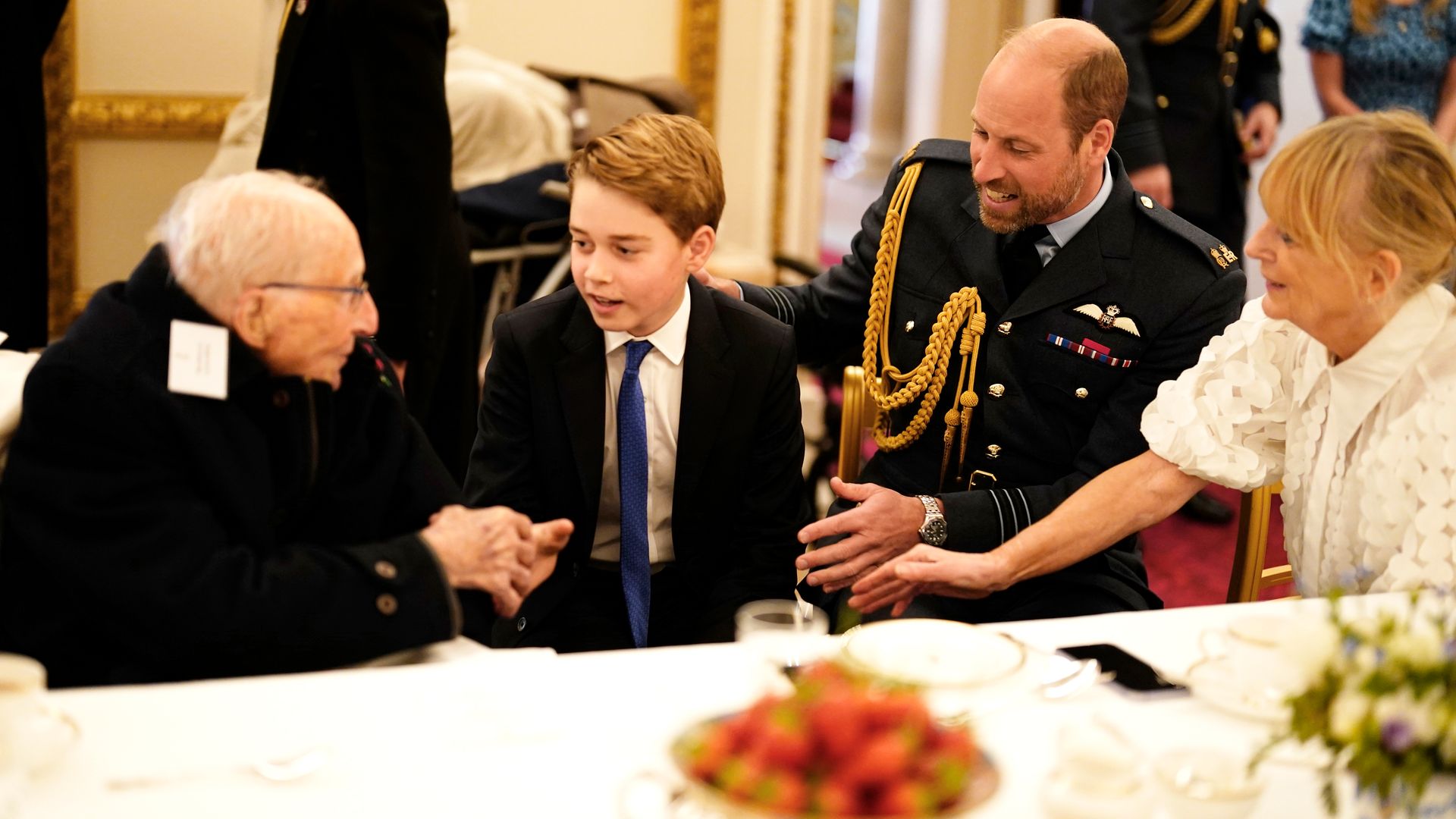El debut del príncipe George en la gran cita del calendario británico 