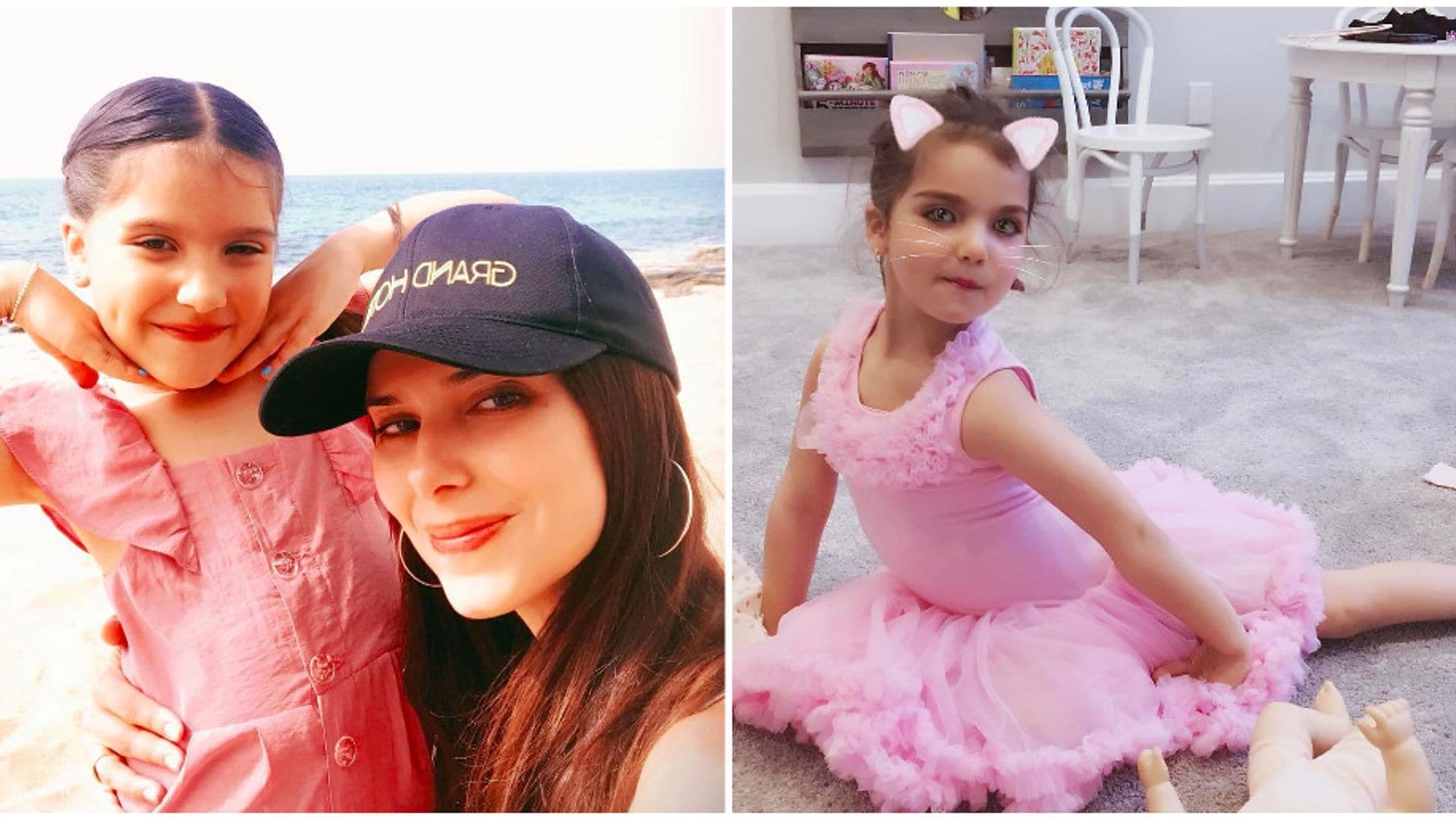 Sebella, hija de Roselyn Sánchez, demuestra con estas fotos que seguirá los pasos de su mamá