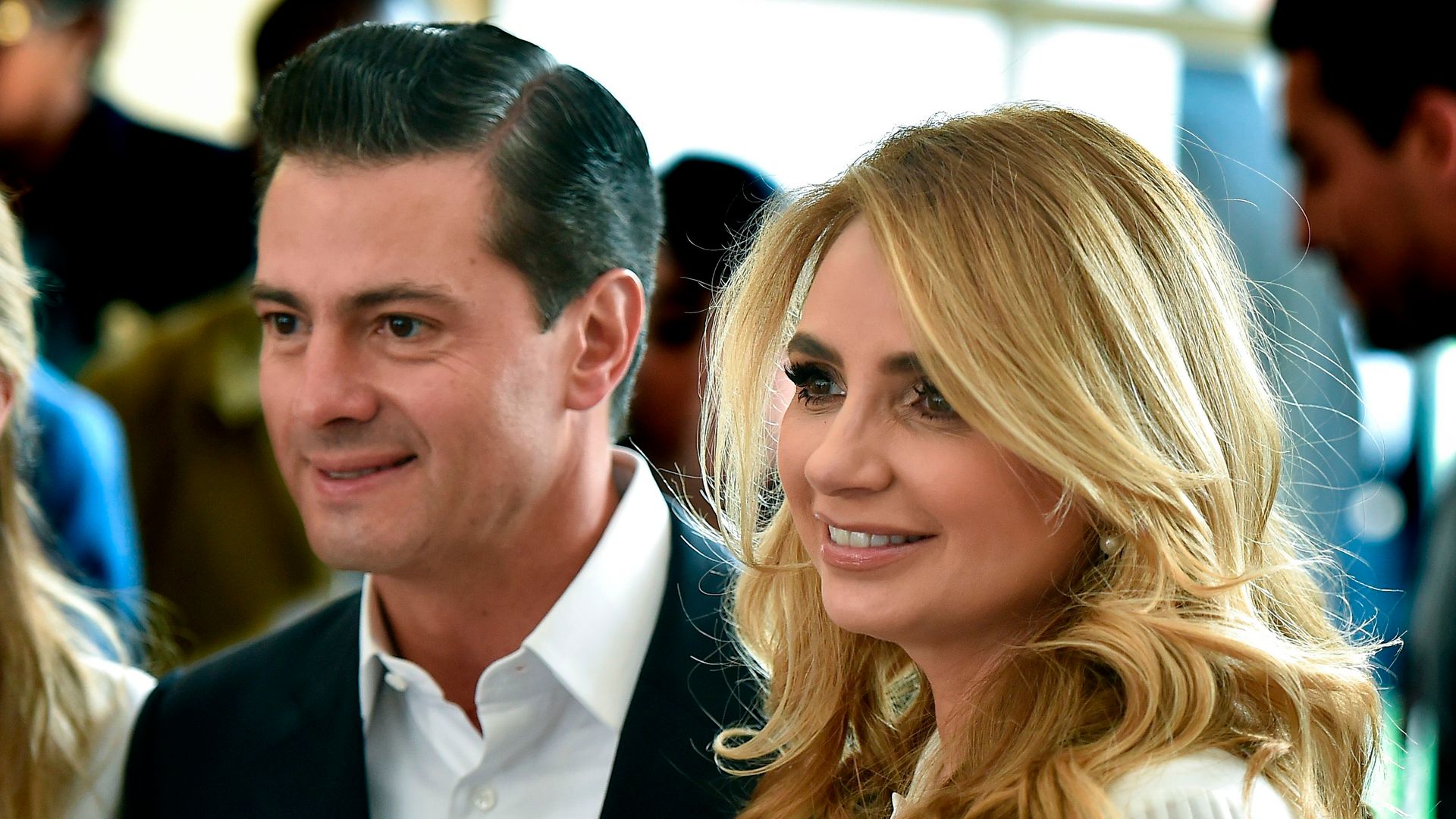 Angélica Rivera reacciona incómoda a preguntas sobre su exesposo, Enrique Peña Nieto