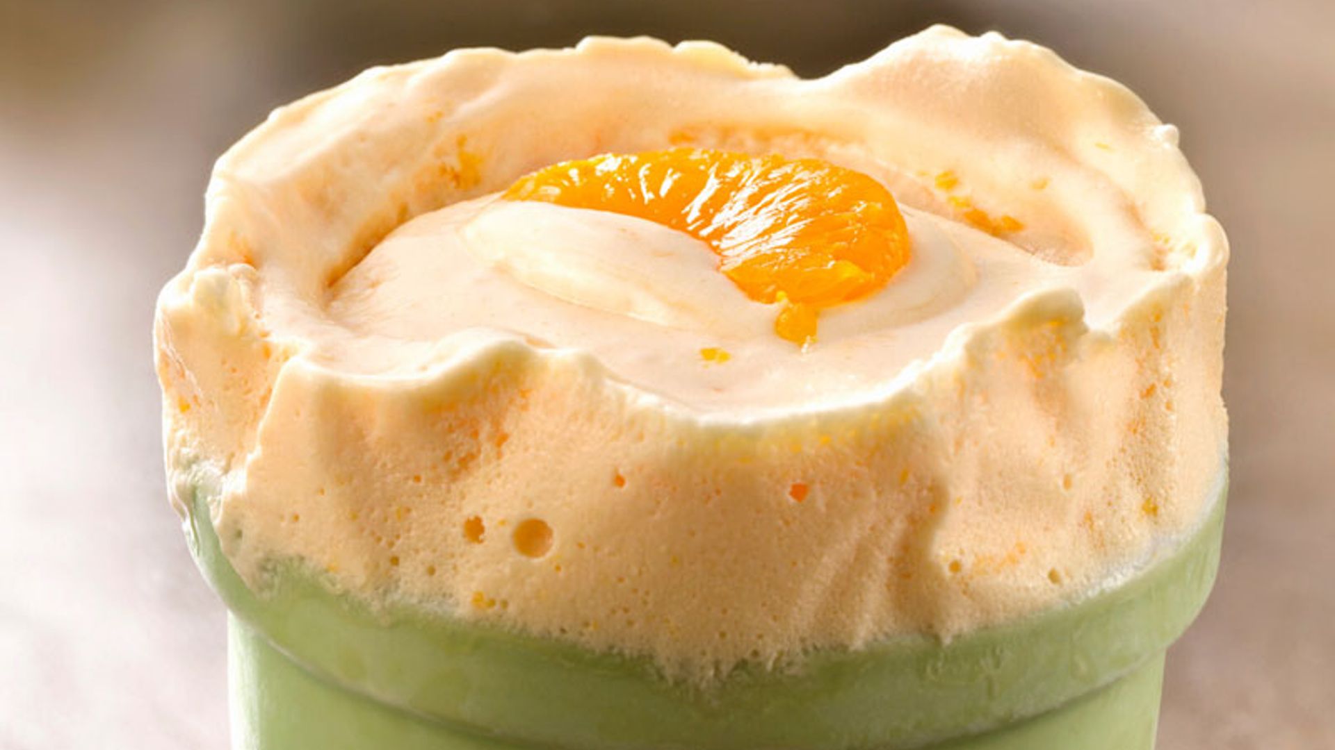 Mandarina con merengue