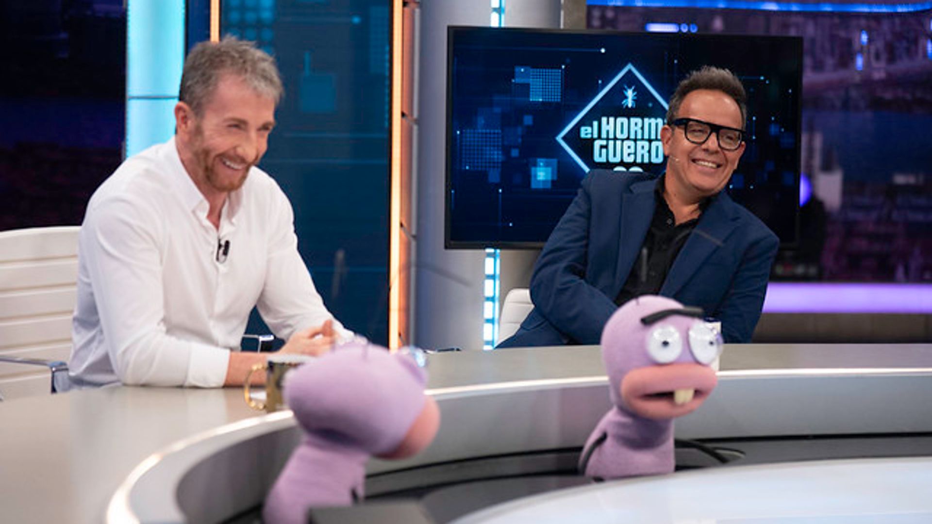 Llàcer divirtiéndose en el programa de El Hormiguero