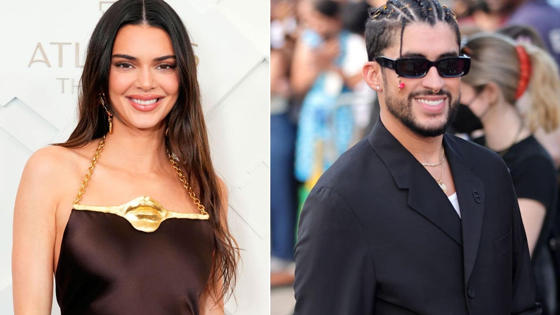 La nueva cita de Kendall Jenner y Bad Bunny con todo y beso en público incluido