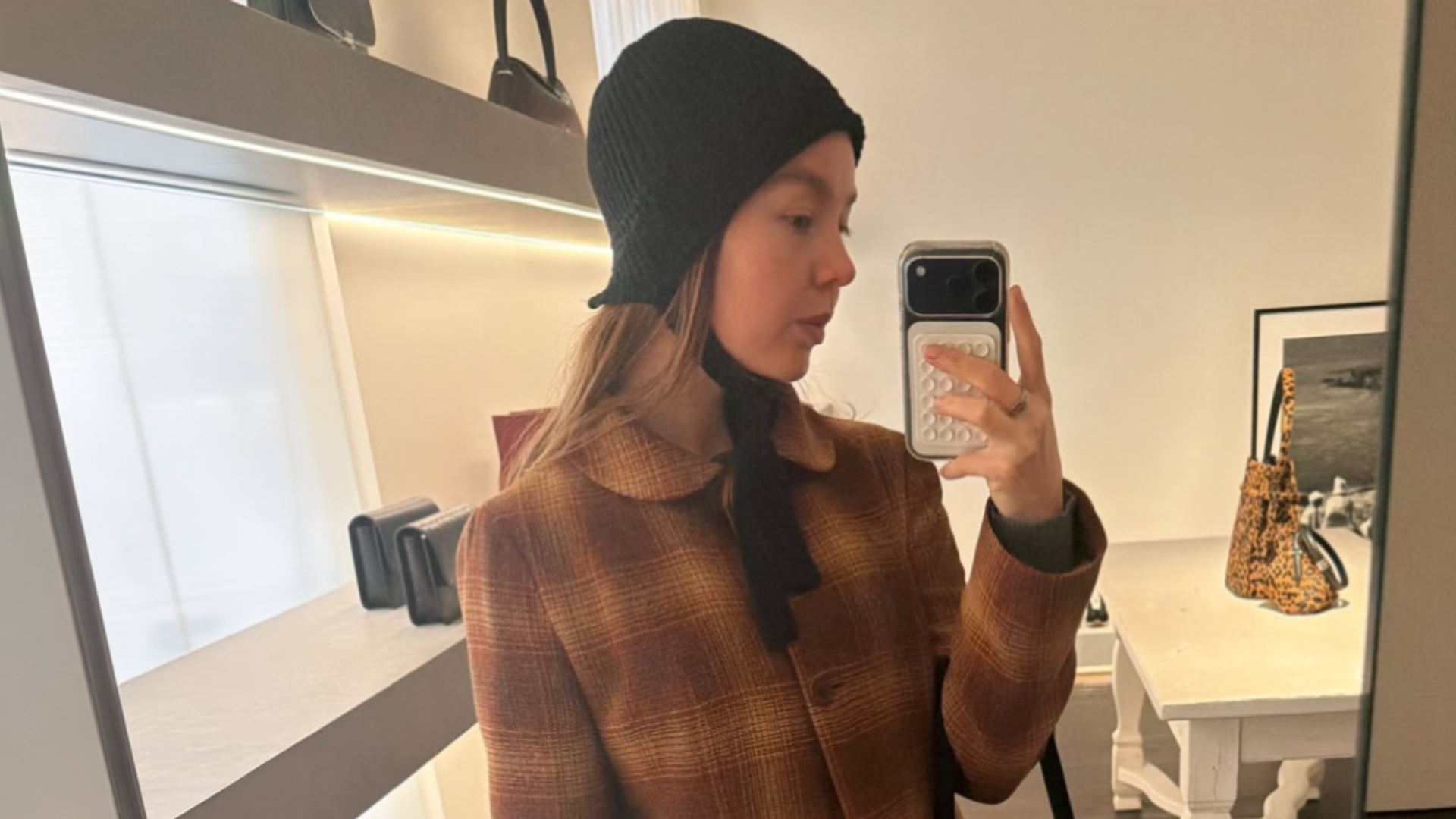 Alexandra de Hannover con sus gorros favoritos