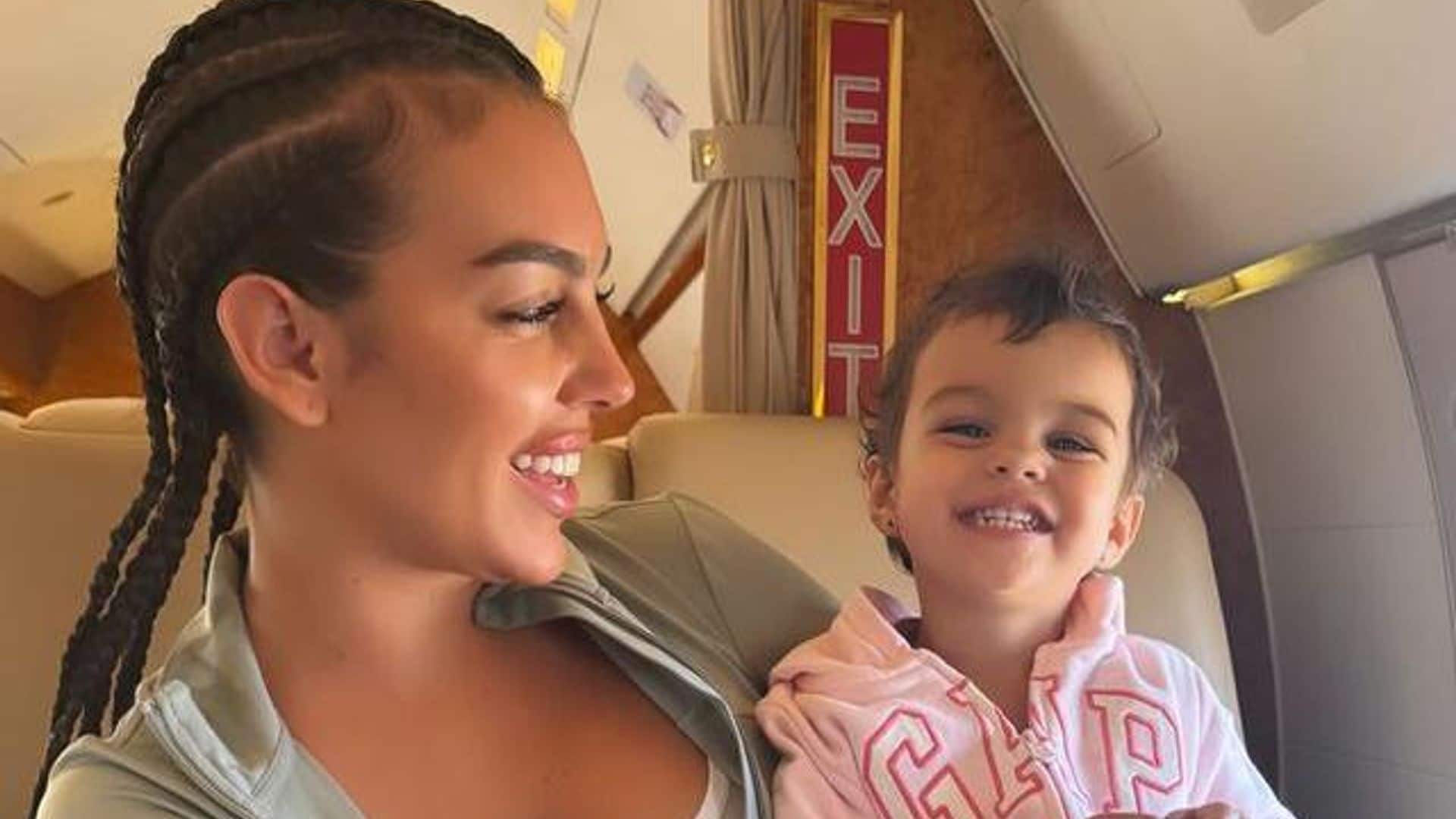 Georgina Rodríguez muestra lo grande y linda que está Bella Esmeralda a días de cumplir dos años