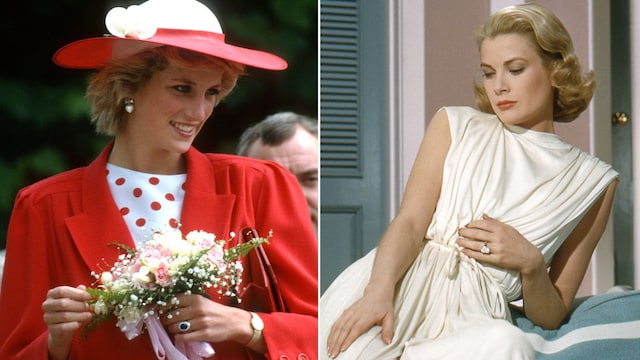 Anillos de compromiso Lady Di y Grace Kelly