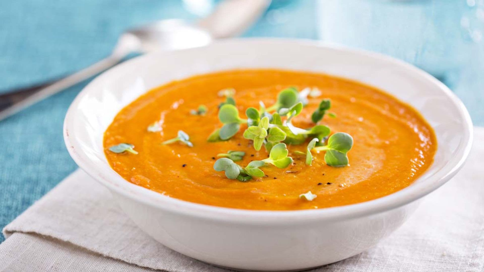 Crema de zanahoria fácil