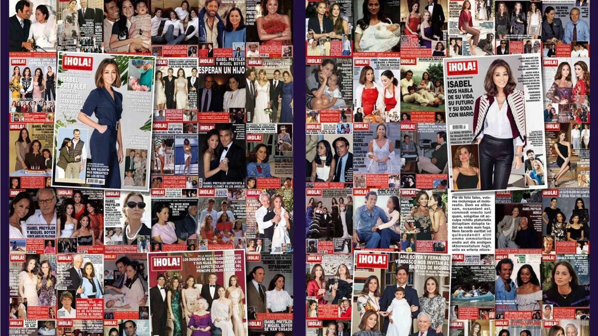 Isabel Preysler, una vida de portada