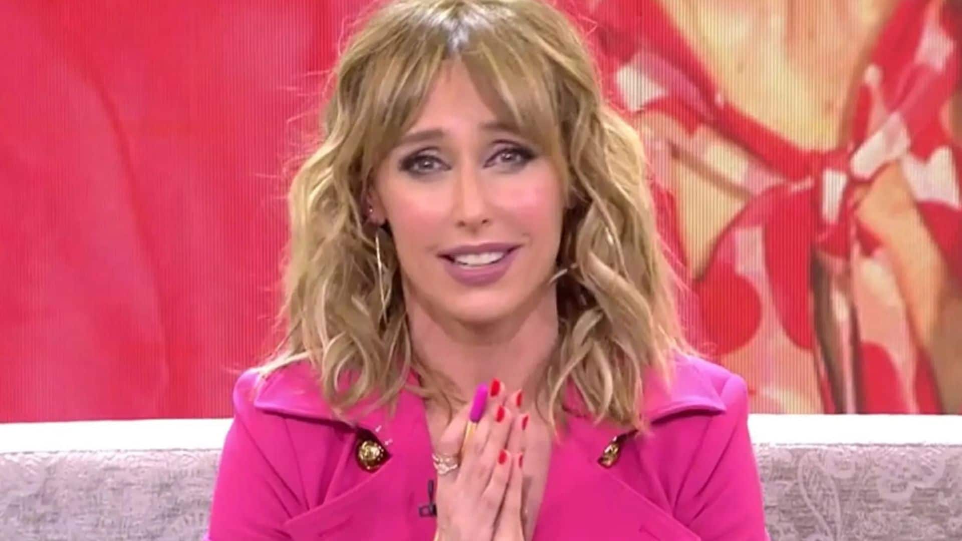 Emma García no puede contener las lágrimas al recordar a su padre: 'Cada día se le echa más en falta'