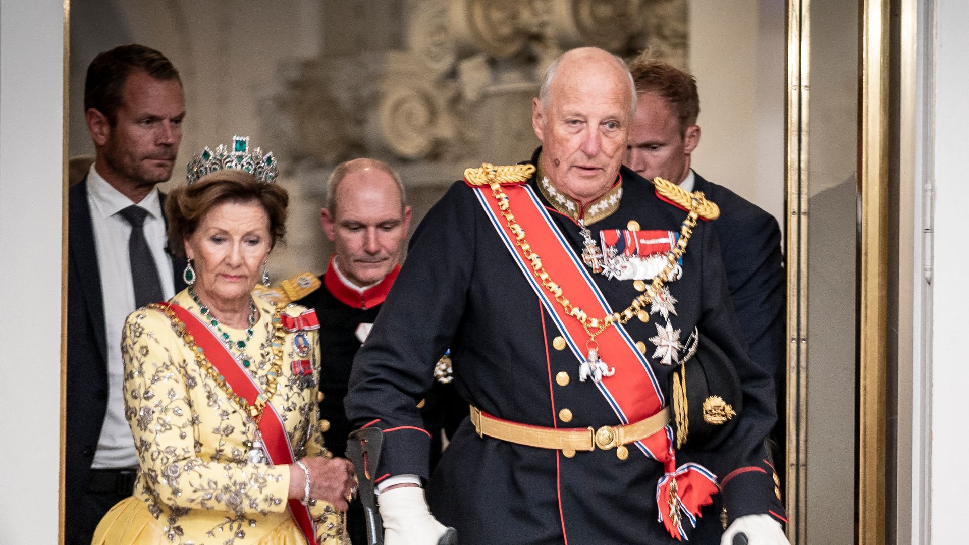 La reina Sonia y el rey Harald, en una imagen de archivo