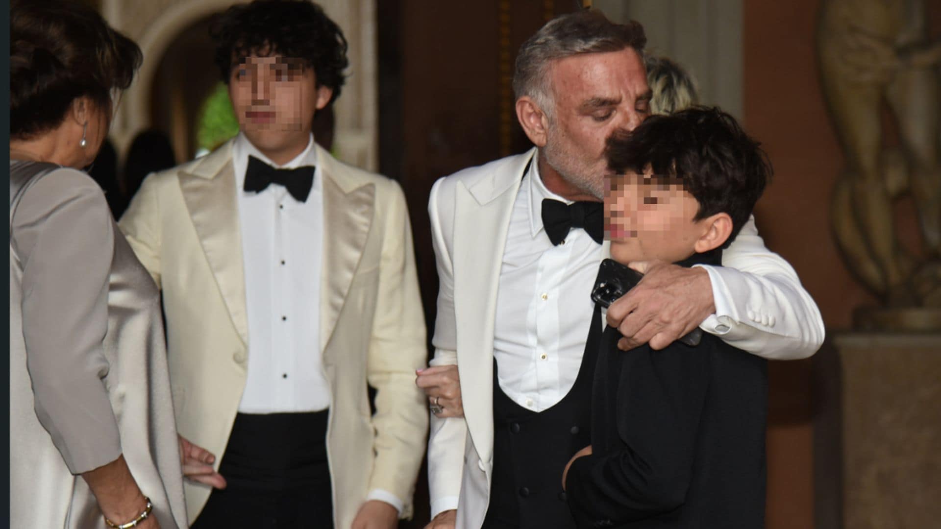 Una invitada a la boda nos cuenta cómo fue el emotivo discurso del hijo de Joaquín Torres, de 17 años,  a su padre