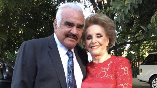 Cuquita Abarca y don Vicente Fernández