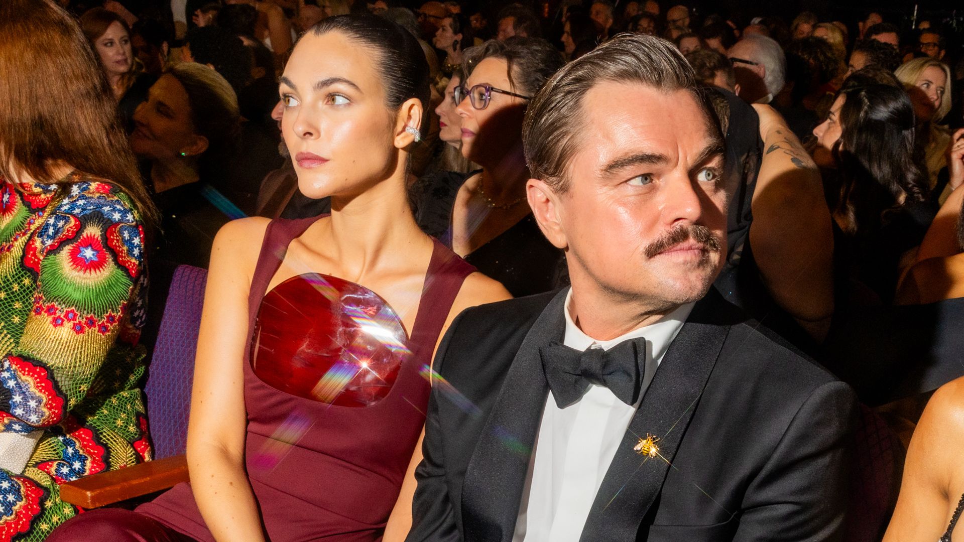 Leonardo DiCaprio sorprende y oficializa en los Oscar su relación con Vittoria Ceretti