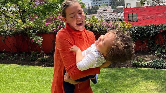 fernanda castillo y su hijo liam