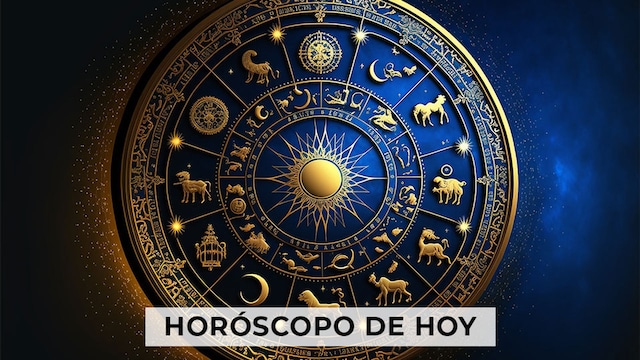 Rueda del zodiaco con cada uno de los signos