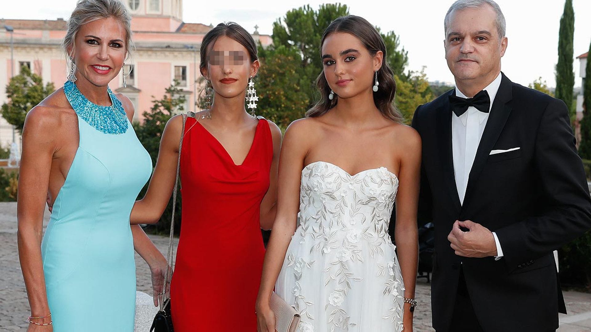 Ramón García y Patricia Cerezo, unidos tras su divorcio en la puesta de largo de su hija Natalia