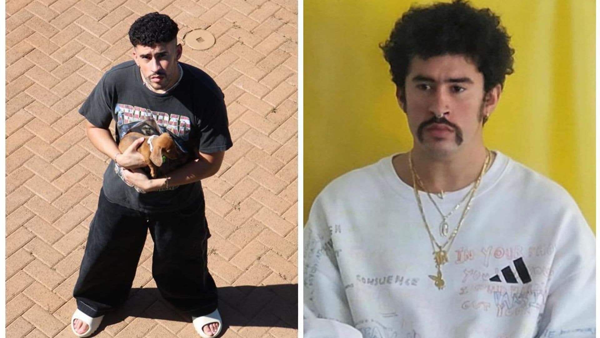 Bad Bunny reaparece irreconocible en las redes sociales y tiene un mensaje para su gente