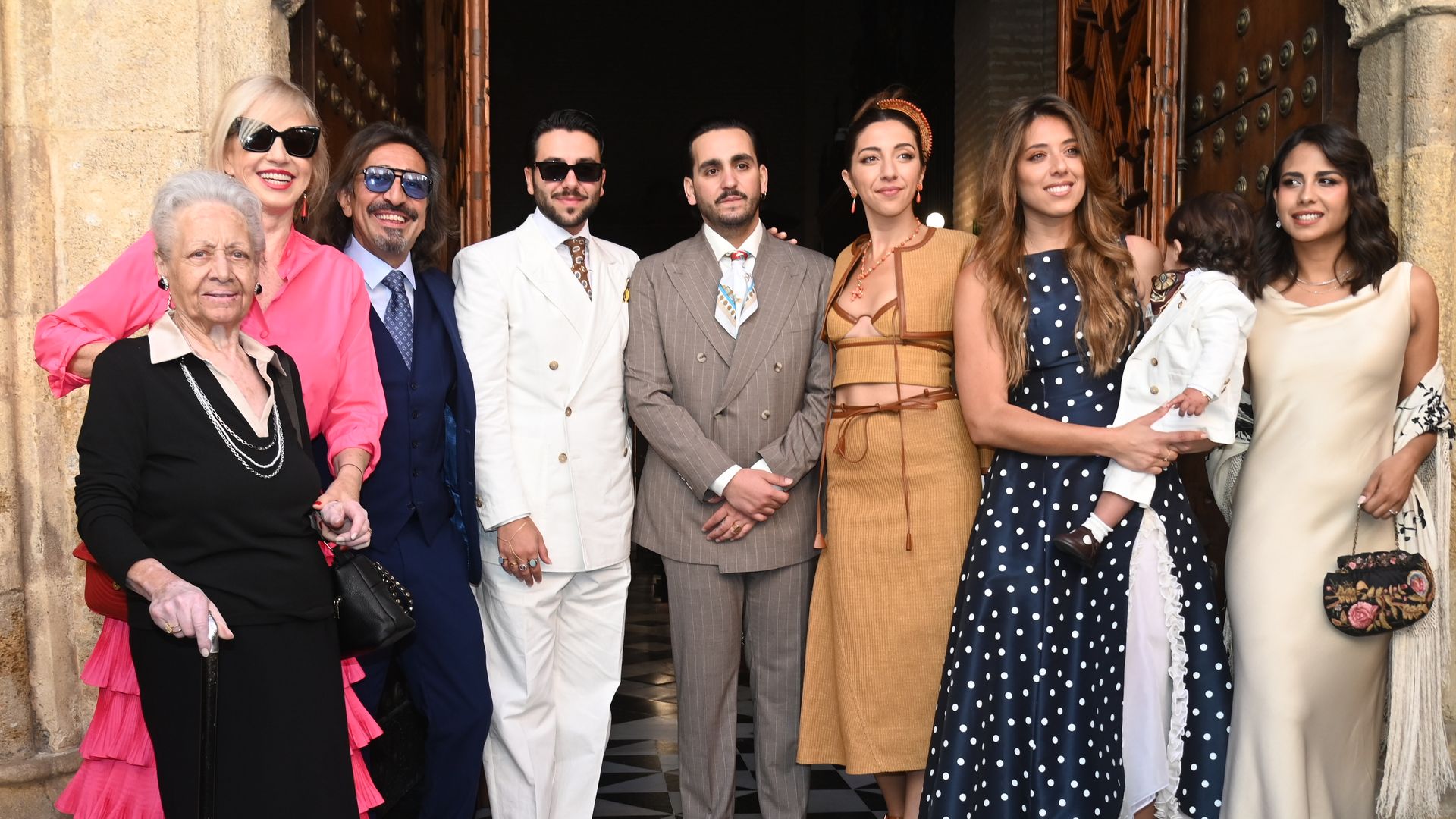 Así fue el bautizo del primer nieto de Antonio Carmona: las imágenes inéditas de la celebración más flamenca