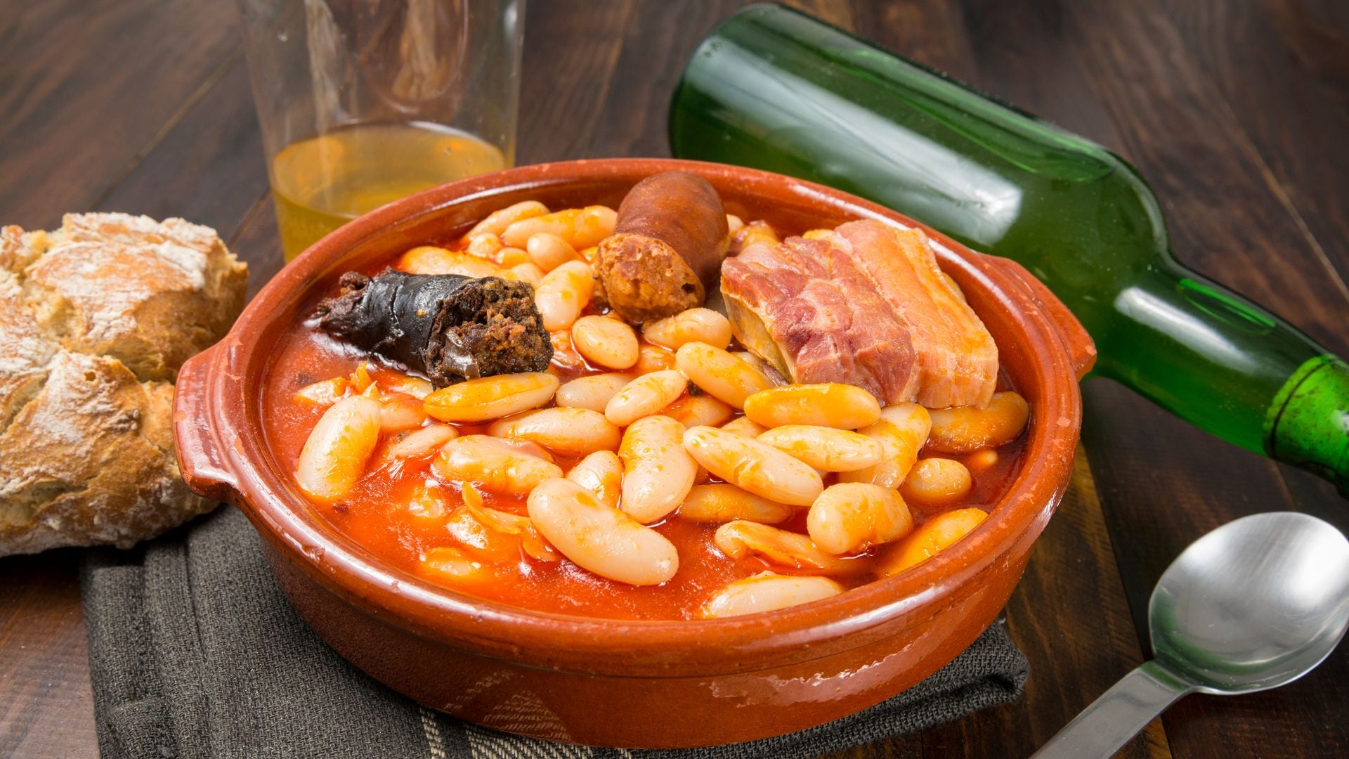 Fabada y sidra
