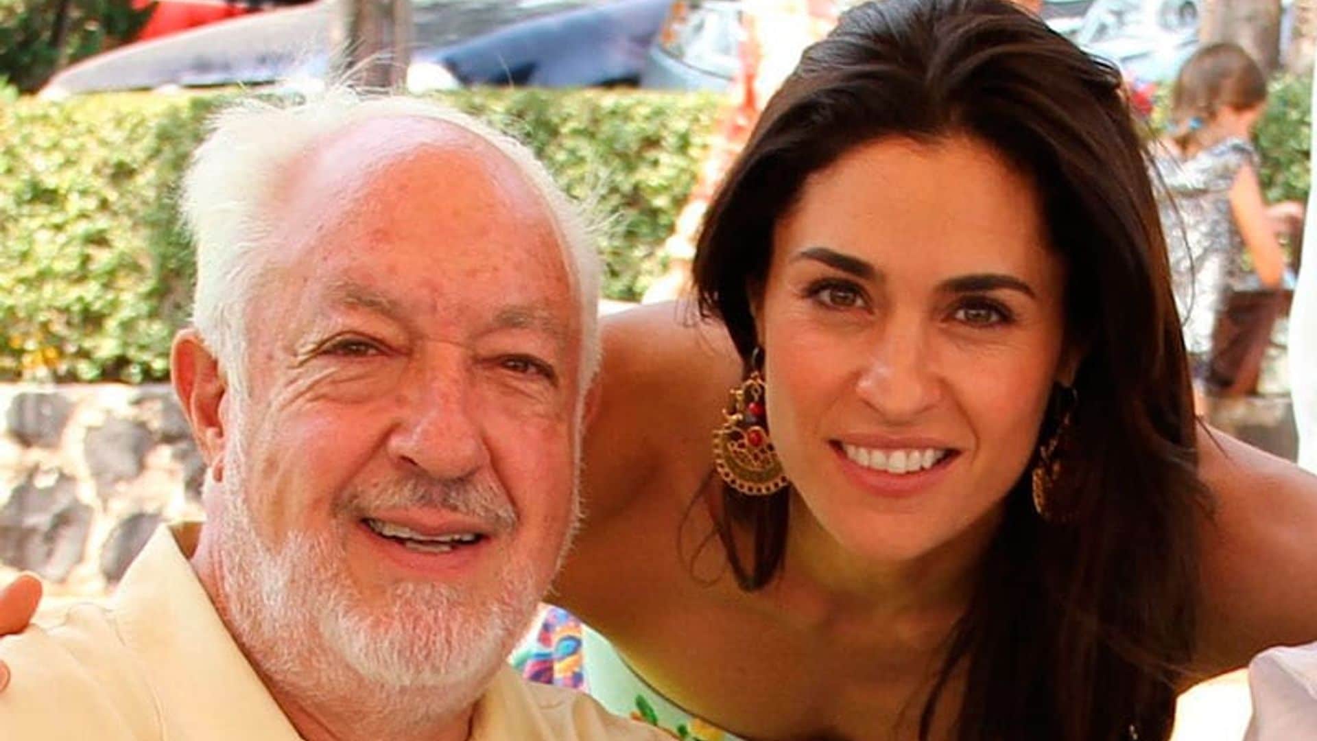 Tras el fallecimiento de su papá, Luz María Zetina lo despide con nostalgia frente a las cámaras