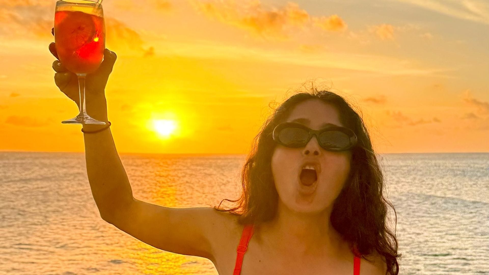 Salma Hayek compartió esta foto para celebrar su cumpleaños número 59.