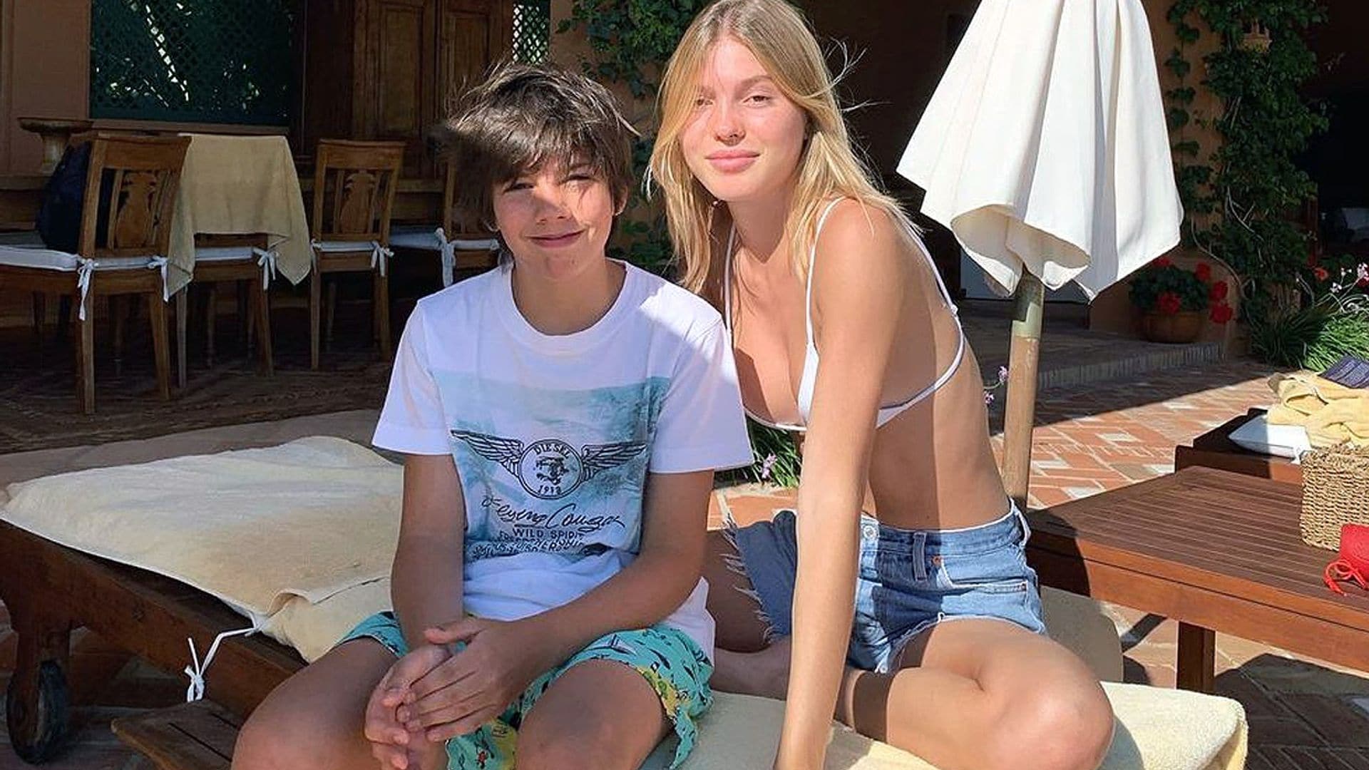 Así de cambiado está Guillermo, el quinto y más desconocido hijo de Julio Iglesias, de 14 años
