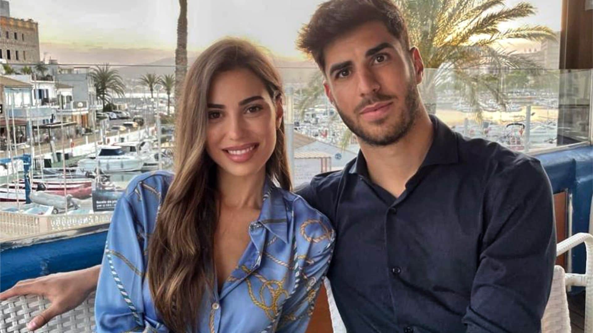 Marco Asensio y Sandra Garal comenzarán en París su nueva vida de casados