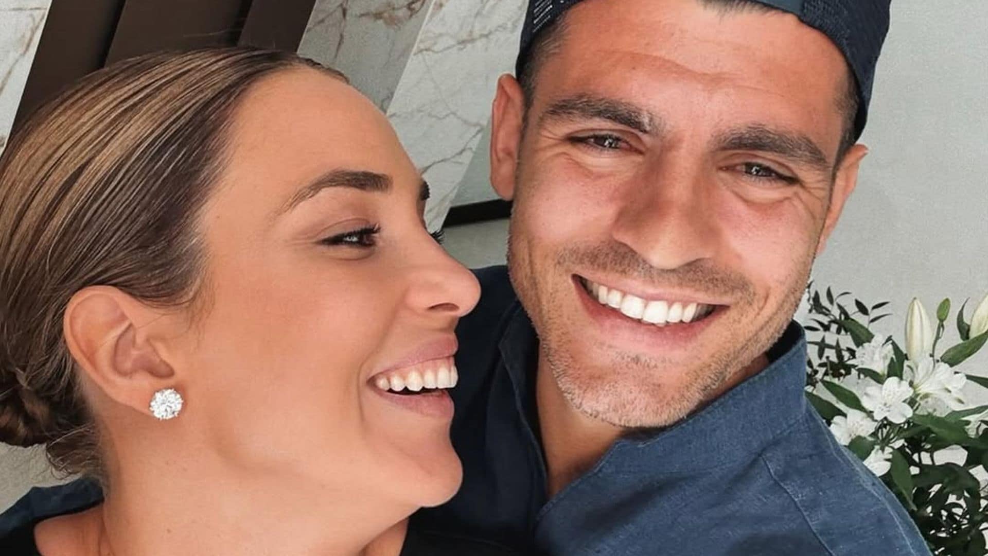 Álvaro Morata y Alice Campello