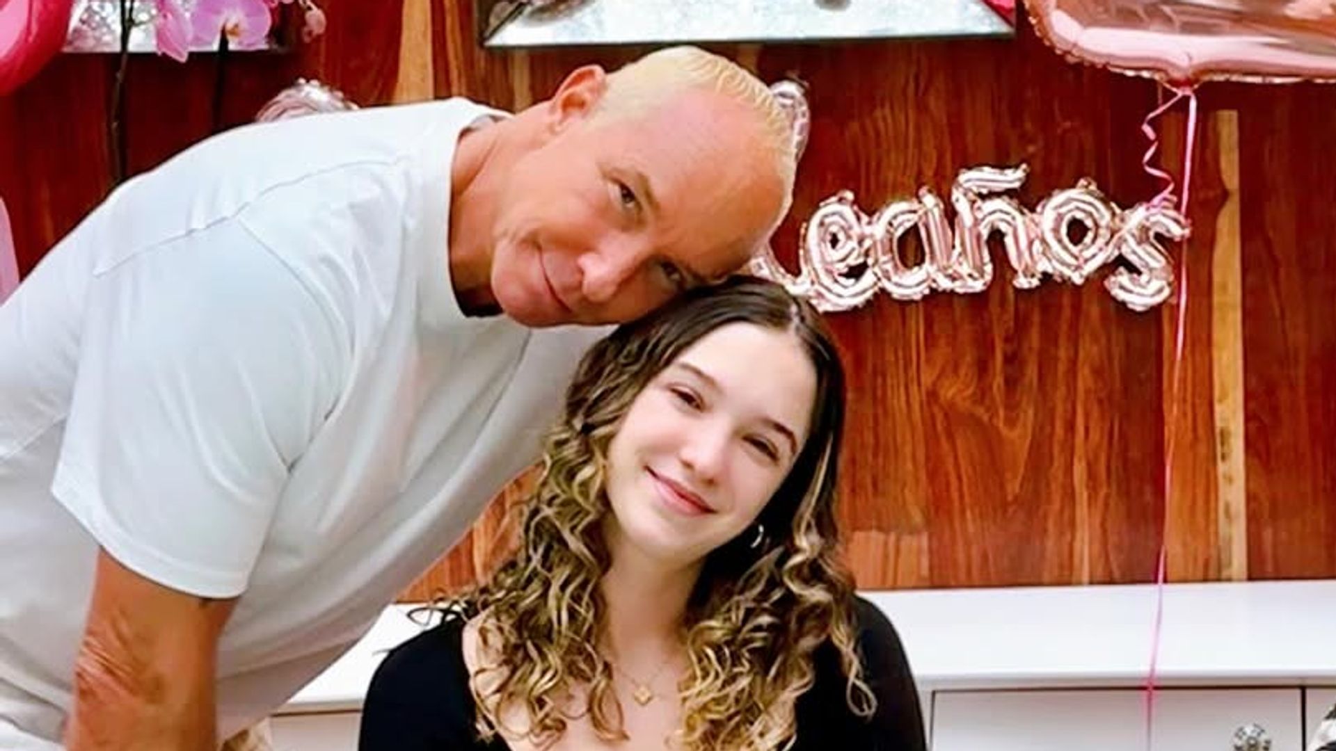 Erik Rubín con su hija Mía