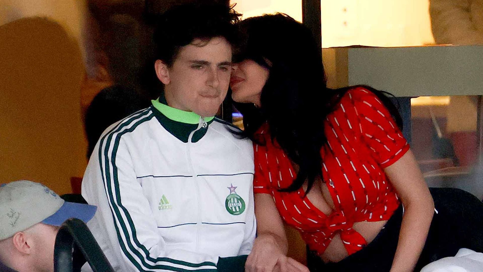 Kylie Jenner y Timothée Chalamet derrochan miel en un juego de tenis, pero no se libran de las especulaciones