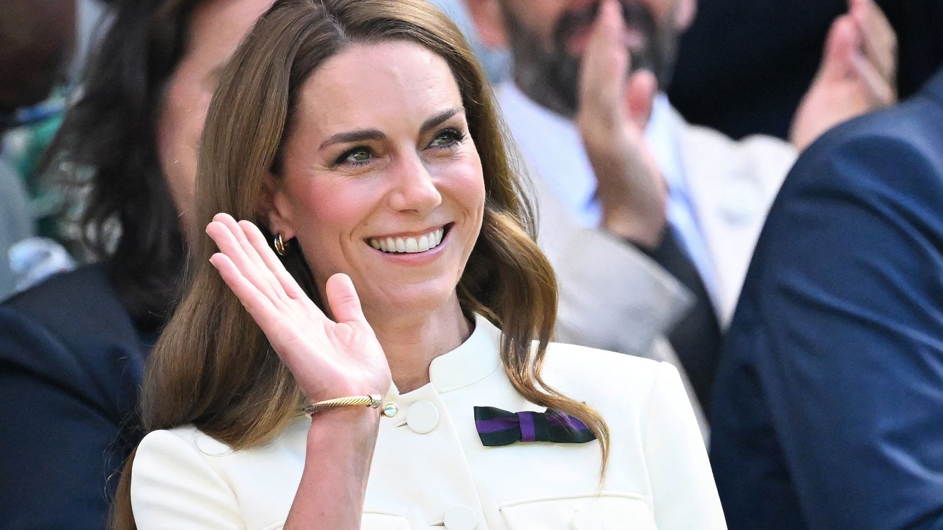 Kate Middleton deslumbra en Wimbledon con una tradición y un guiño a la princesa Diana
