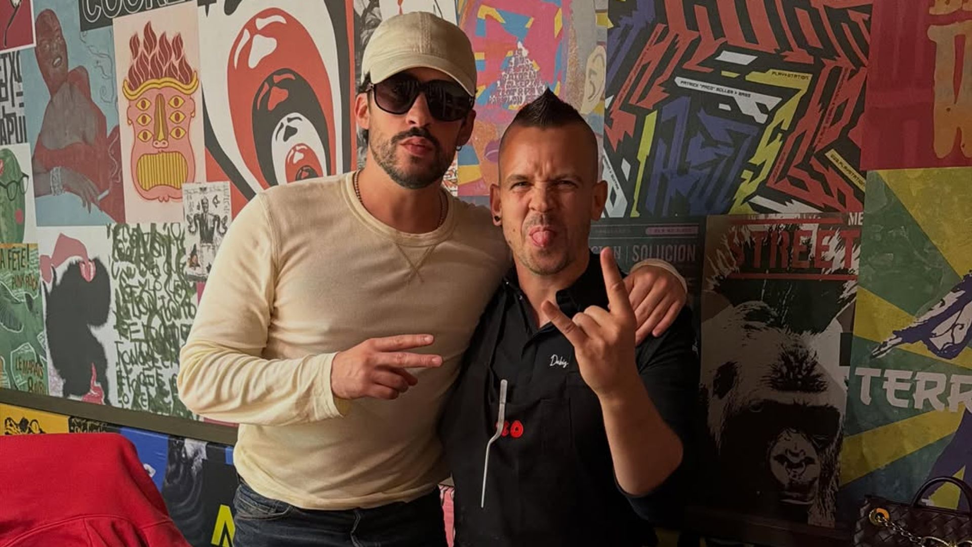 Bad Bunny prueba la cocina más extrema y gamberra de Madrid y queda fascinado