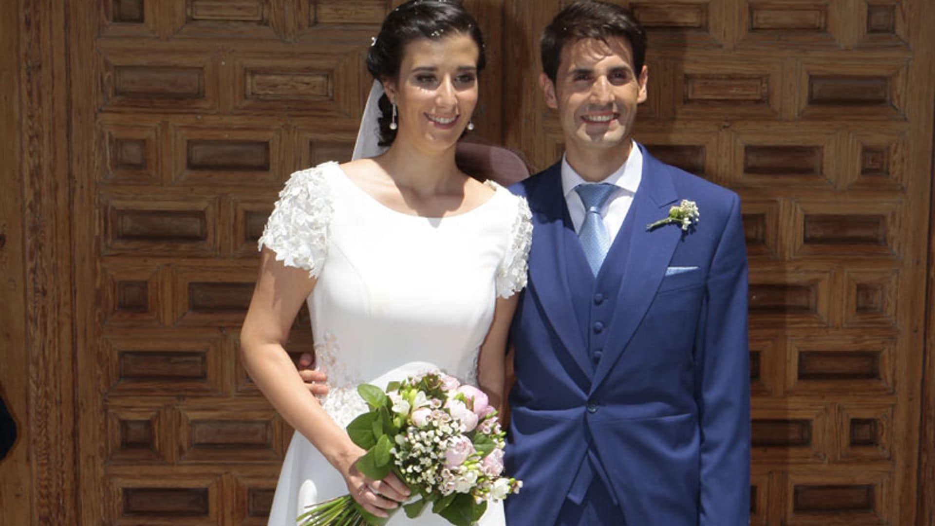 Blanca Moreno, hija mayor de Nieves Herrero, se casa con el arquitecto Elu Moreno en Madrid
