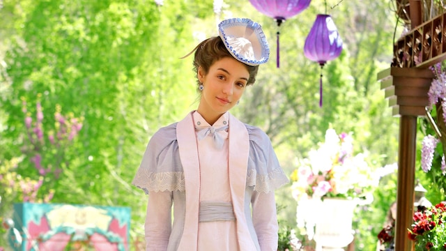 Zoe Bonafonte en el rodaje de 'Manual para señoritas'