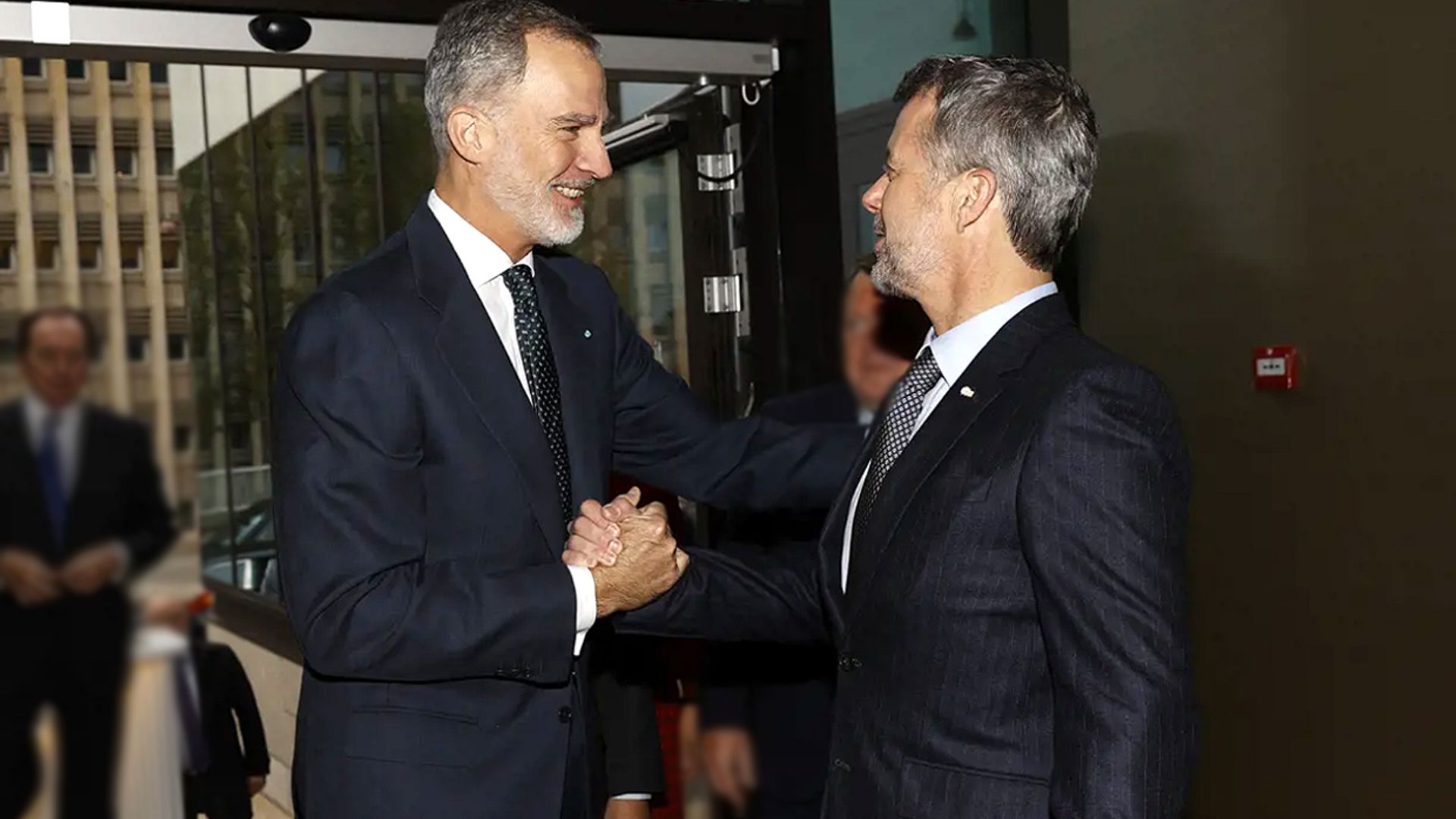 El rey Felipe y Federico de Dinamarca asisten a un almuerzo de negocios junto a influyentes figuras de la política y del sector empresarial