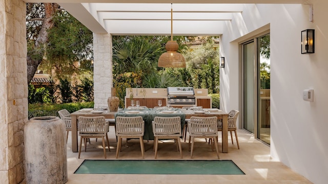 Comedor al aire libre