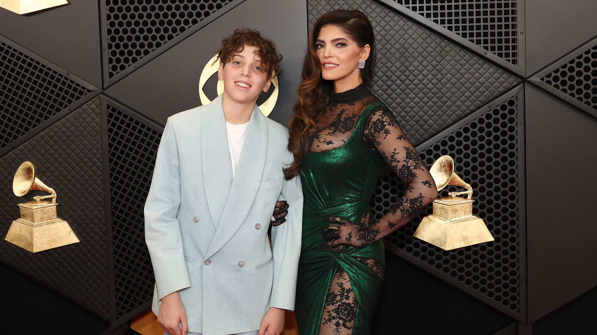 Ana Bárbara y su hijo Jerónimo