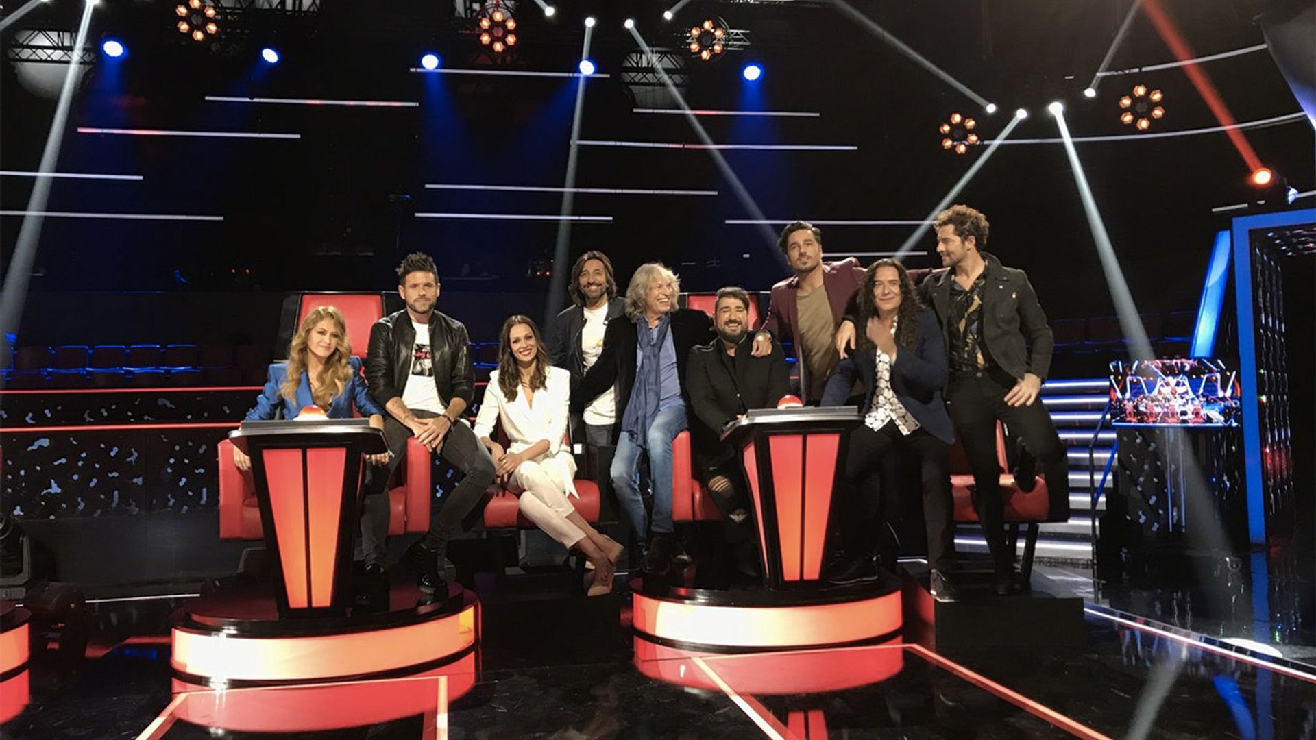 Los 'coaches' y asesores de 'La Voz Senior' calientan motores de cara al gran estreno