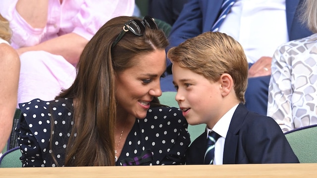 George tiene habilidades artísticas como su madre, ¿irá tras los pasos de Kate?