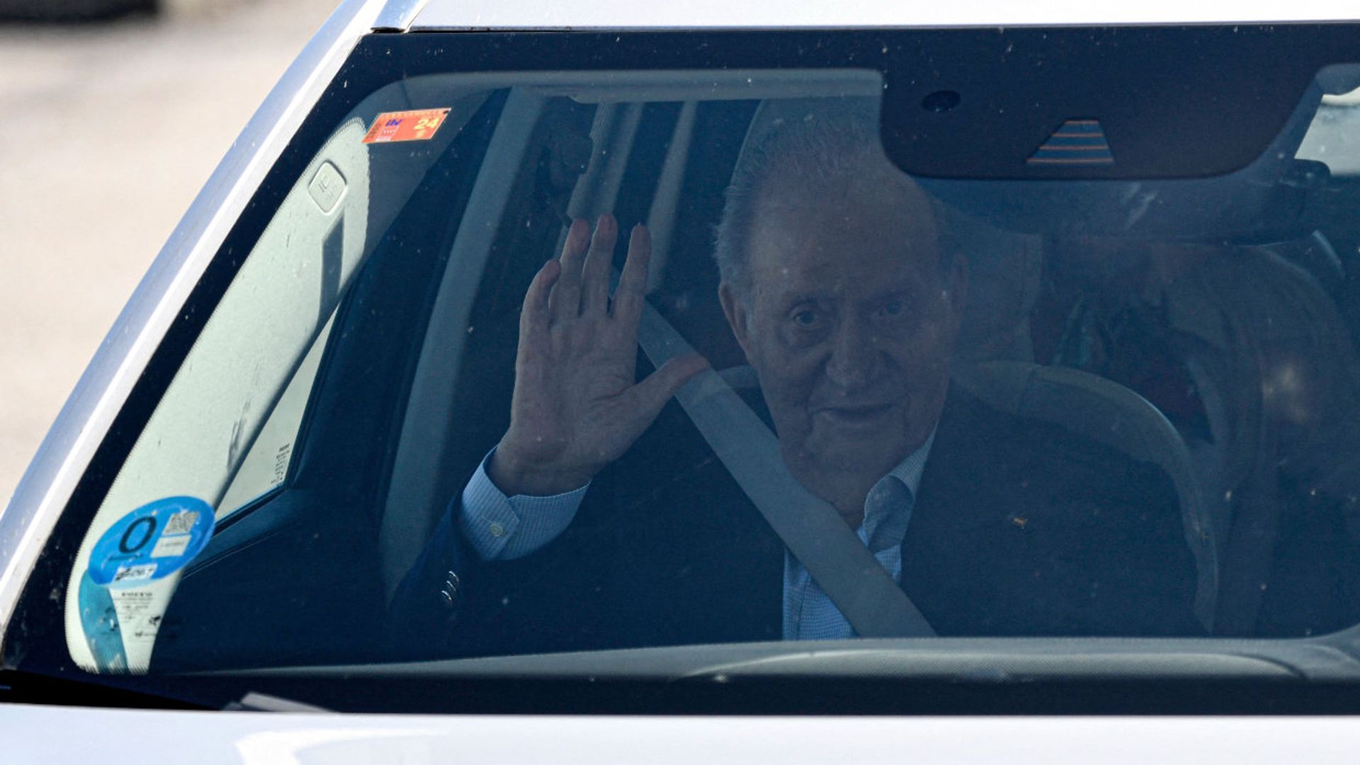 Don Juan Carlos ya está en Galicia, tres meses después de su última visita