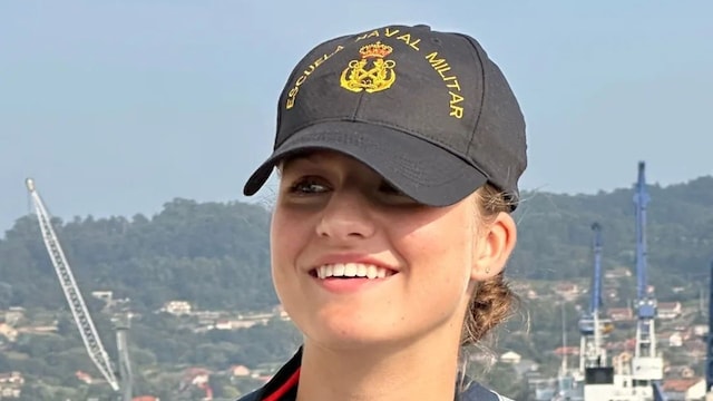 La princesa Leonor en La Armada el 20 de septiembre de 2024