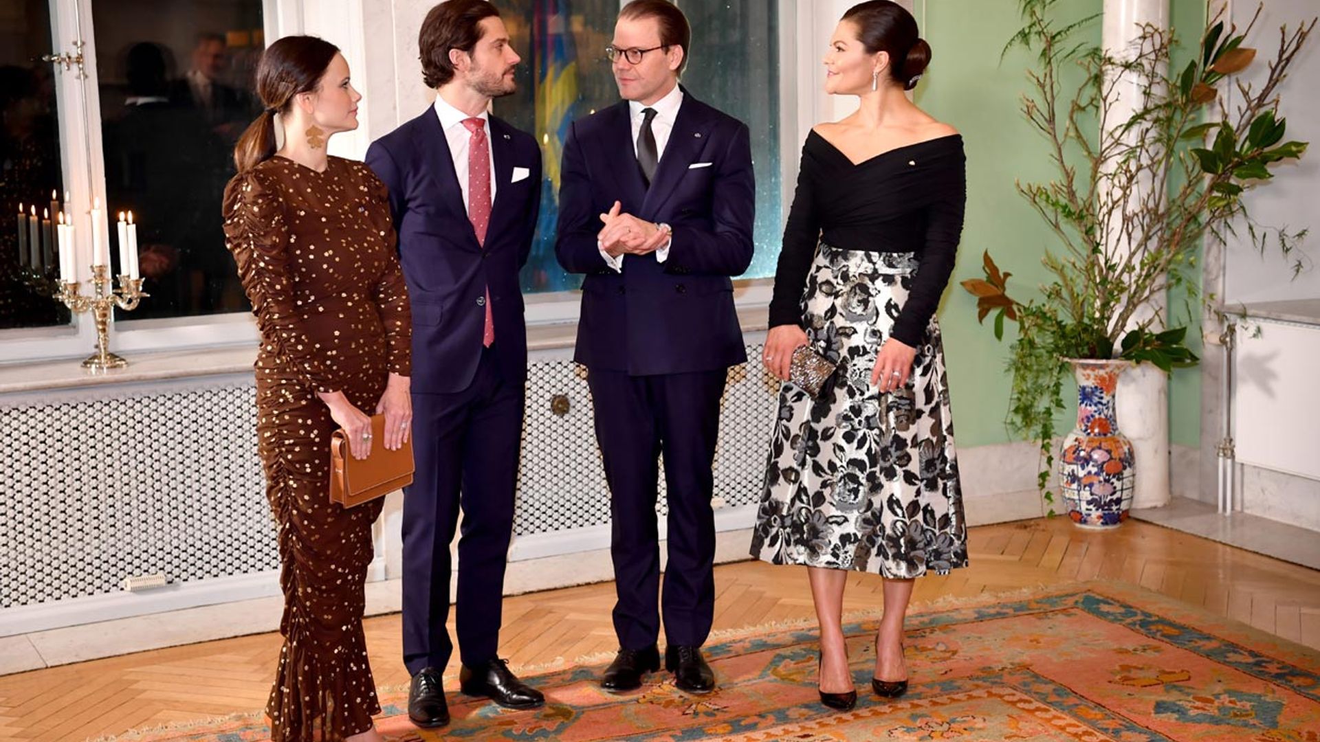 El guiño flamenco de Sofia de Suecia para despedir a los reyes de España