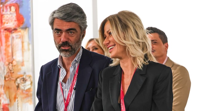 Susanna Griso y Luís Enríquez Nistal en ARCOmadrid