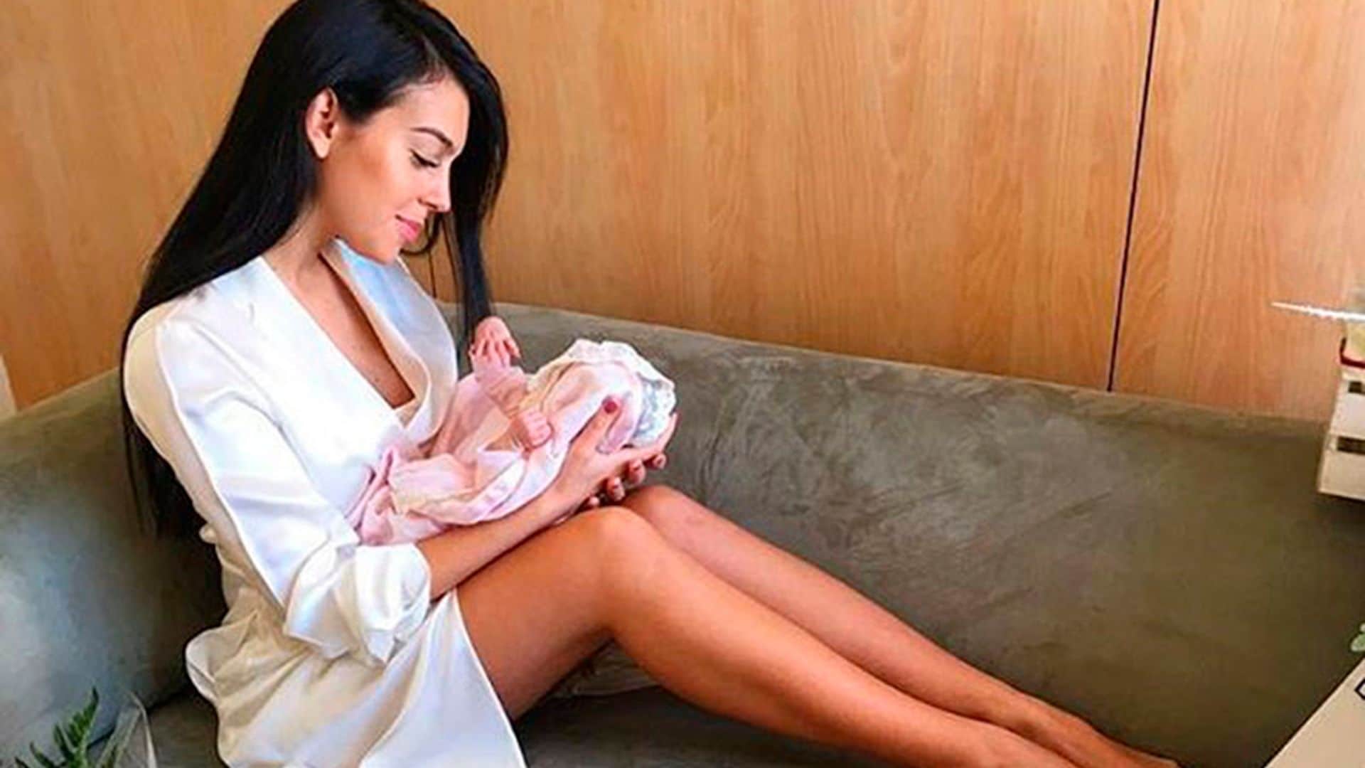 Georgina felicita a Alana por su cumpleaños con una imagen inédita junto a Cristiano