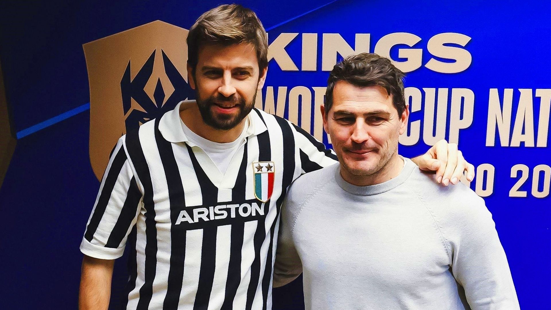Gerard Piqué e Iker Casillas