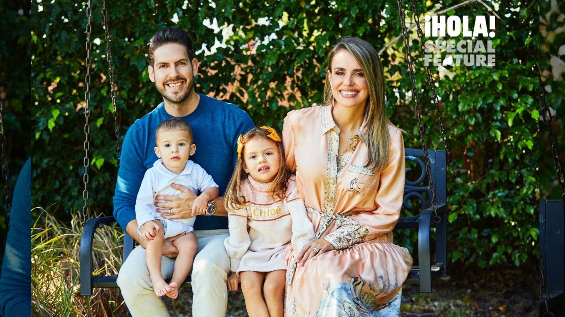 carolina sarassa y su familia