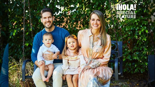 carolina sarassa y su familia